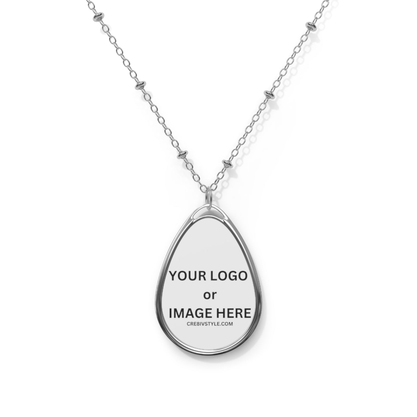 Oval Necklace Jewelry